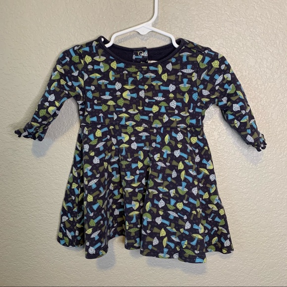 VTG Gymboree Mushroom Knit Dress Size 6-12 months